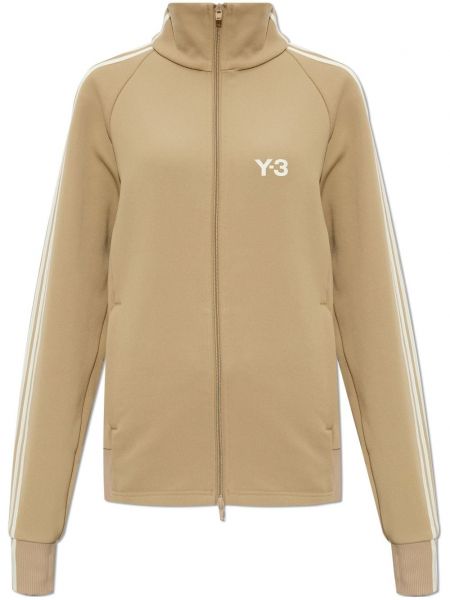 Coupe-vent à rayures Y-3 beige