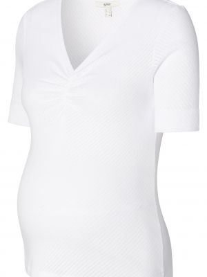 Marškinėliai Esprit Maternity balta