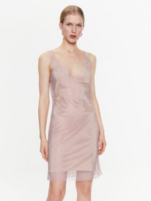 Koktejlové šaty Blugirl Blumarine růžové