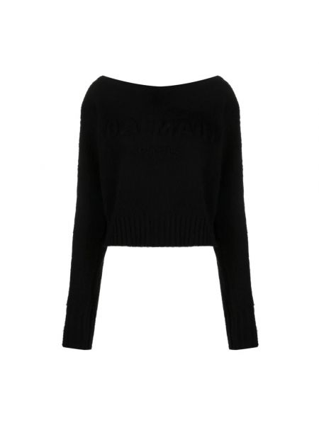 Sweter Balmain czarny