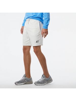 Fleece shorts New Balance weiß