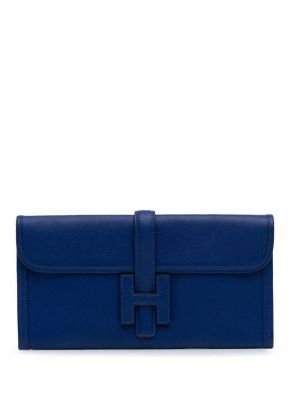 Clutch Hermès Pre-owned blau