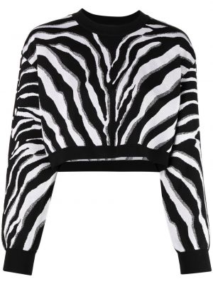 Puloverel cu imagine cu model zebră Dolce & Gabbana