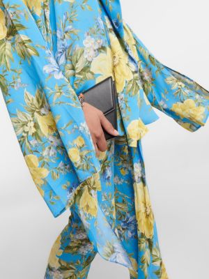 Блуза от шифон на цветя Acne Studios