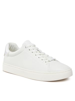 Мереживні туфлі на шнурівці Calvin Klein білі
