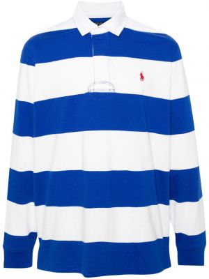Pamučni džemper s vezom od jersey Polo Ralph Lauren