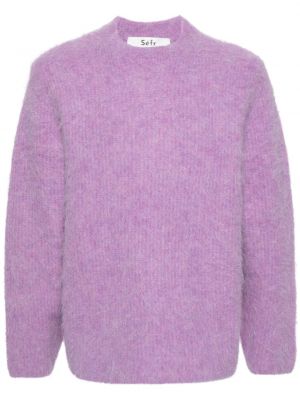 Пуловер Séfr виолетово