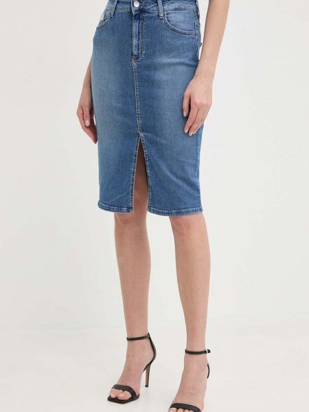 Spódnica jeansowa Liu Jo niebieska