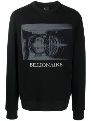 Raštuotas medvilninis džemperis Billionaire