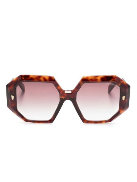 Sunčane naočale oversized Cutler & Gross smeđa