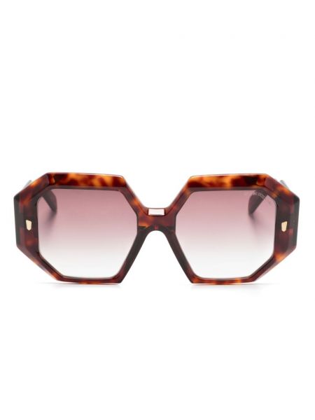 Ochelari de soare oversize Cutler And Gross maro