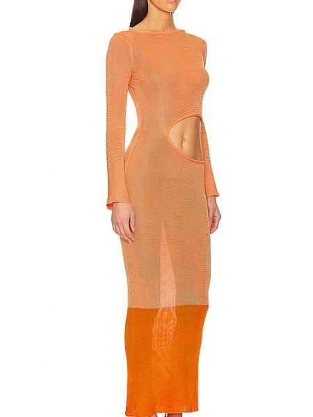 Vestido largo Baobab naranja