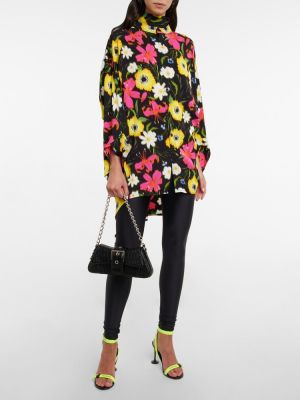Bluză cu model floral Balenciaga