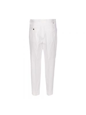Pantalones chinos Paolo Pecora blanco