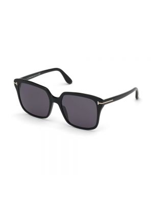 Okulary przeciwsłoneczne z bursztynem Tom Ford czarne