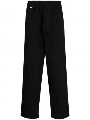 Proste spodnie bawełniane :chocoolate czarne