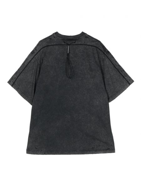 T-shirt effet usé en coton Attachment gris