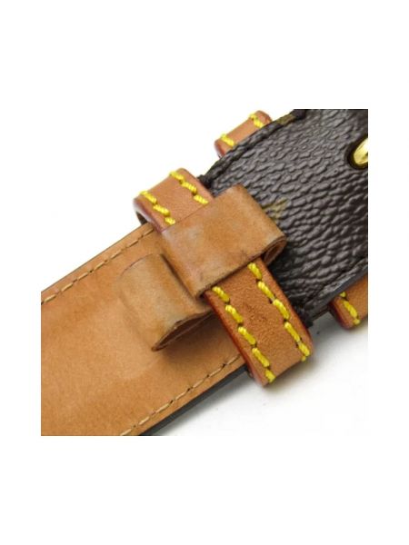 Cinturón retro Louis Vuitton Vintage marrón