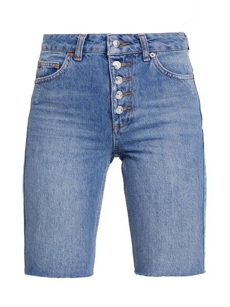 Szorty jeansowe Topshop niebieskie