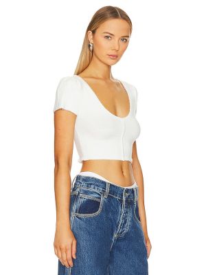 Top Free People weiß