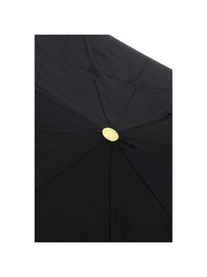Paraguas de nailon Alexander Mcqueen negro