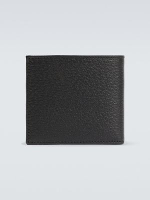 Kožená peňaženka Gucci čierna