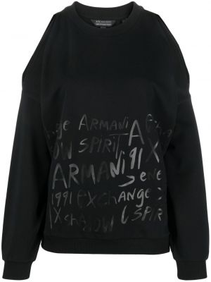 Sweatshirt Armani Exchange svart