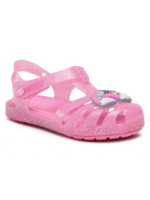 Sandále Crocs ružová