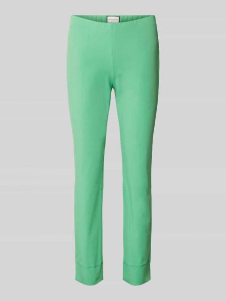 Spodnie slim fit Seductive zielone