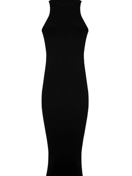 Testhezálló midi ruha Muuv. fekete