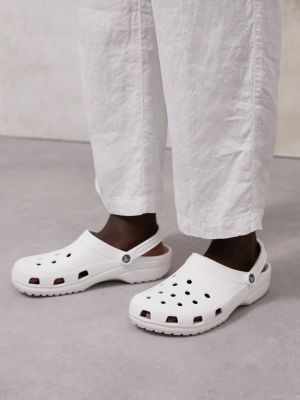 Сабо Crocs белые