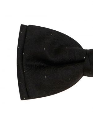 Puntíkatá kravata s mašlí s potiskem Etro černá