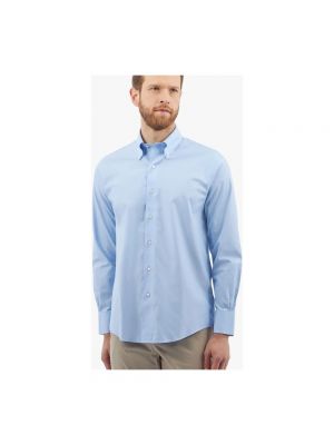 Daunen hemd mit geknöpfter mit button-down-kagen Brooks Brothers blau