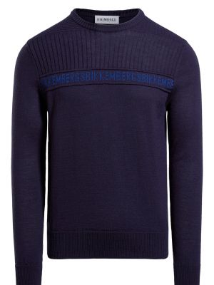 Пуловер Bikkembergs синий