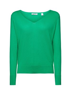 Пуловер Esprit зелено
