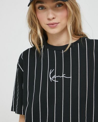 Koszulka bawełniana Karl Kani czarna