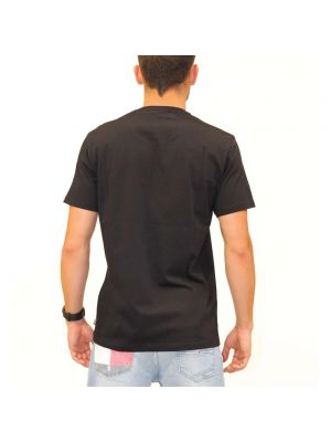 Camiseta con bordado Octopus negro