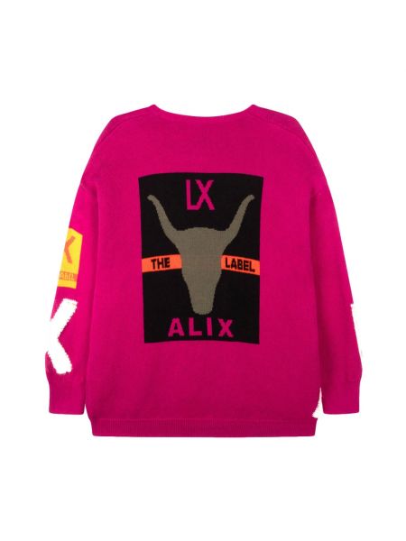 Sudadera de punto de tela jersey Alix The Label rosa