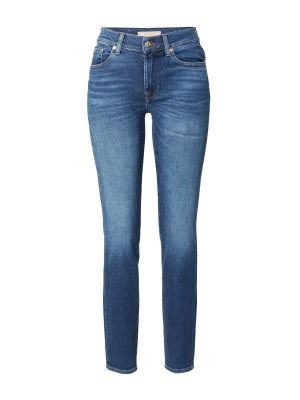 Skinny fit traperice 7 For All Mankind plava