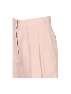 Pantalones chinos de cintura alta Stella Mccartney rosa