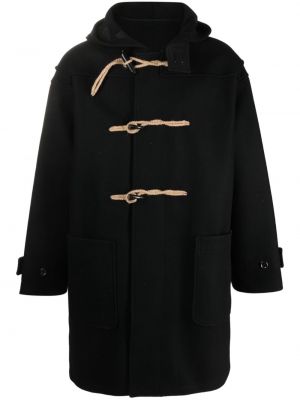 Vilnonis paltas A.p.c. juoda