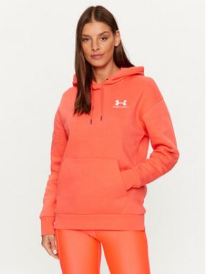 Hoodie en polaire large Under Armour rouge