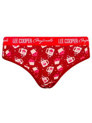 Majtki Lee Cooper czerwone