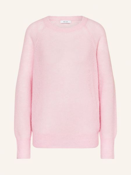 Sweter oversize Reiss różowy