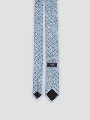 Краватка Boss блакитна