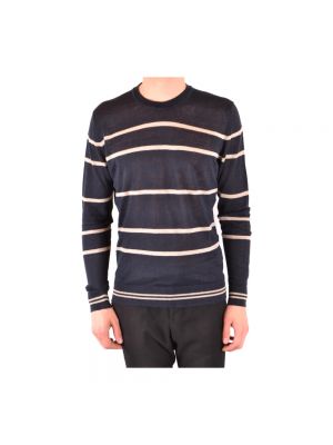 Sweter oversize Woolrich niebieski