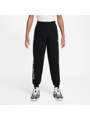 Pantalon en coton Nike noir