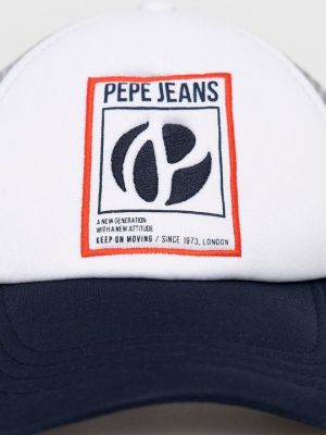 Шапка Pepe Jeans синяя