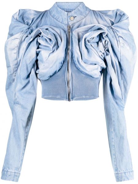 Jeans con drappeggi Masha Popova