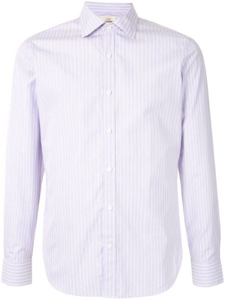 Camisa con botones Kent & Curwen violeta